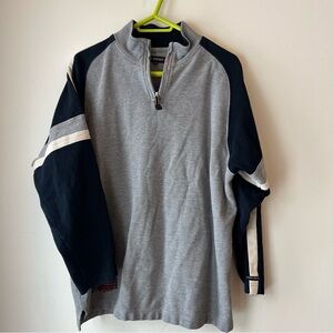 Point Zero Y2K 1/4 zip cotton blend sweater men’s medium